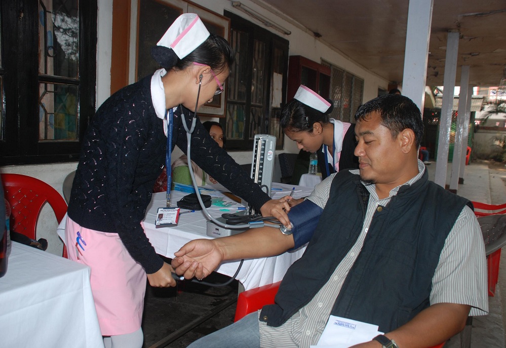 Health checkup concludes at Guwahati Press Club Assam Times